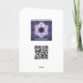 Matzevah Sympathie Kaart (Achterkant)