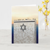 Matzevah Sympathie Kaart (Gele Bloem)