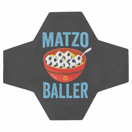 Matzo Baller Grappig Voetbal Chanoeka Vakantiegift (Enkel)