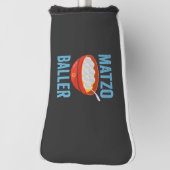Matzo Baller Grappige Golf Chanoeka Vakantie Gift Golfheadcover (Draai 90)