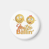 Matzo Ballin'. Pascha, Pesach Seder Magneet (Voorkant)