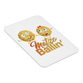 Matzo Ballin'. Pesach Pesach Seder Pascha Magneet (Rechterzijde)