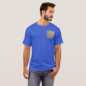 MATZO BLUE T-SHIRT UNISEX (Voorkant volledig)