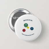 Matzo Bocce Ball Ronde Button 5,7 Cm (Voorkant /achterkant)