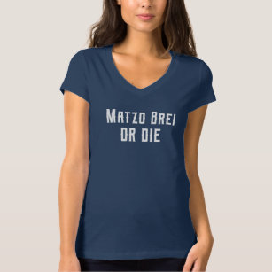 Matzo Brei of Die grappige Joodse Passover Veck T-shirt