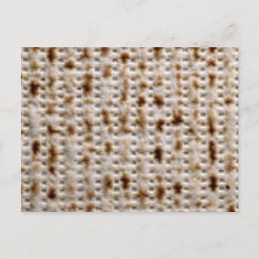 MATZO-BRIEFKAART BRIEFKAART (Voorkant)