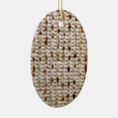MATZO-DESIGN VOOR PESACH KERAMISCH ORNAMENT (Rechts)