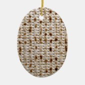 MATZO-DESIGN VOOR PESACH KERAMISCH ORNAMENT (Voorkant)