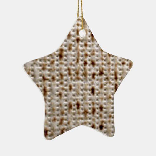 MATZO-DESIGN VOOR PESACH KERAMISCH ORNAMENT (Rechts)