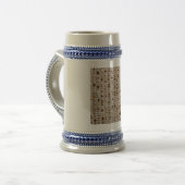 MATZO ELIJAH'S CUP / BEER STEIN BIERPUL (Voorkant links)