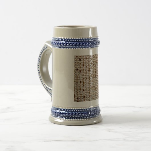 MATZO ELIJAH'S CUP / BEER STEIN BIERPUL (Voorkant links)