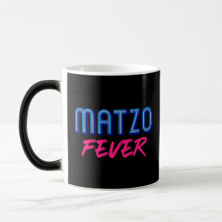 Matzo Koorts Blauw Roze 70s Joods Disco Slogan Magische Mok