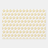 Matzo Matzah Ball Soup Jewish Cuisine Passover Inpakpapier Vel (Voorkant 3)