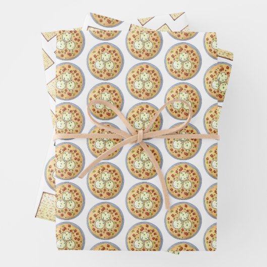 Matzo Matzah Ball Soup Jewish Cuisine Passover Inpakpapier Vel (In situ)