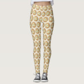 Matzo Matzah Ball Soup Jewish Cuisine Passover Leggings (Voorkant)