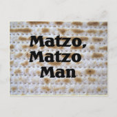 Matzo, Matzo Man Briefkaart (Voorkant)