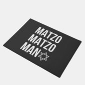 Matzo Matzo Man Jewish Hanukkah Deurmat (Schuin)