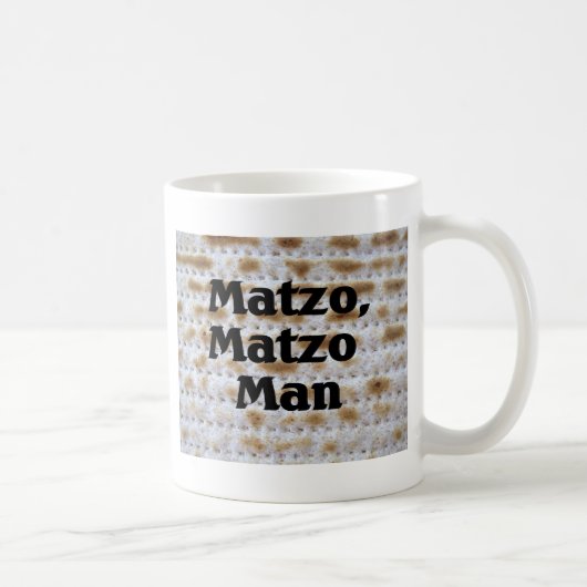 Matzo, Matzo Man Koffiemok (Rechts)