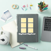 Matzo Passover Afikoman Custom-Cut Vinyl Sticke Sticker (iPad Cover)