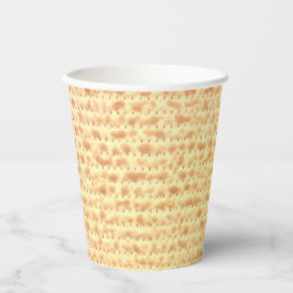 Matzo Passover Seder Pesach 4Sarah Paper cup Papieren Bekers