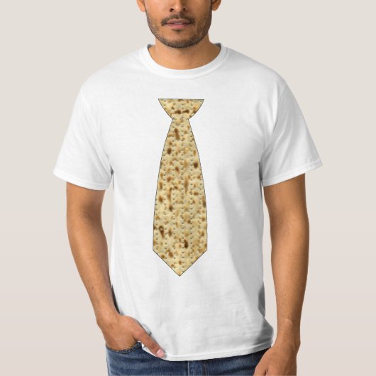 Matzo Passover Stropdas T-shirt (Voorkant)
