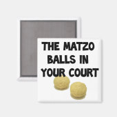 matzogeballen magneet (Voorkant / Achterkant)