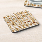 Matzoh Drink Coasters - Kosher l'Pesach Onderzetter (Linkerzijde)