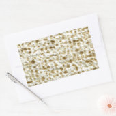 Matzoh Rechthoekige Sticker (Envelop)
