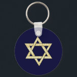 Matzoh Star van David Sleutelhanger<br><div class="desc">Passover matzoh Star van David voor de Joodse feestdagen is schattig voor de pesach seder en een leuk joods wenskaart,  thuisdecor,  baby apparel of t-shirt voor de familie.</div>
