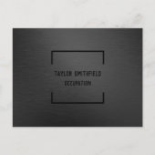 Matzwart Aankondigingskaart (Voorkant)