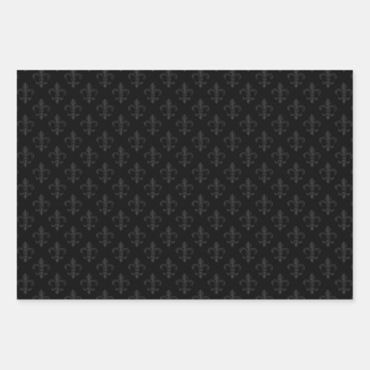 Matzwart Inpakpapier Vel (Voorkant 3)