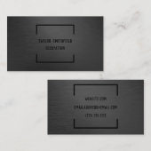 Matzwart Visitekaartje (Voorkant / Achterkant)