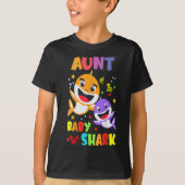 Mau of the Baby Shark Birthday Mau Shark T-Shirt (Voorkant)