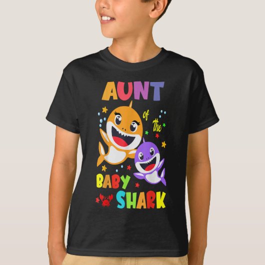 Mau of the Baby Shark Birthday Mau Shark T-Shirt (Voorkant)