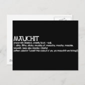 Mauchit Briefkaart (Voorkant / Achterkant)
