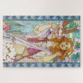 Maud Adams als Joan of Arc, Mucha Legpuzzel (Horizontaal)