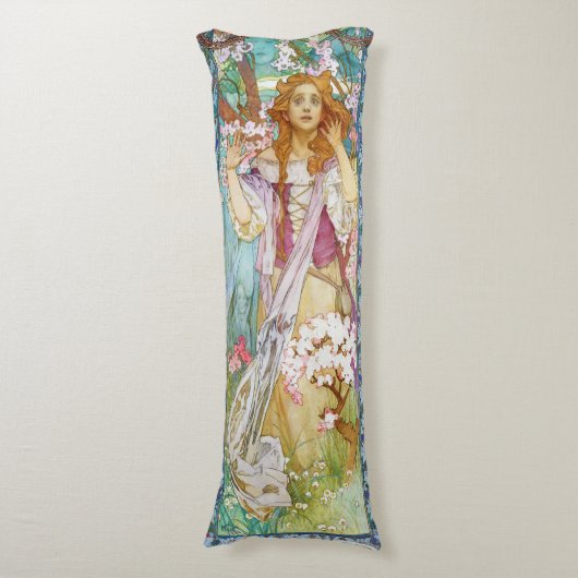 Maud Adams als Joan of Arc, Mucha Lichaamskussen (Voorkant Verticaal)