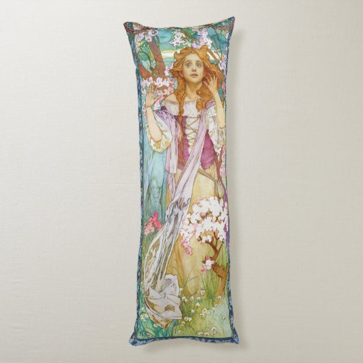 Maud Adams als Joan of Arc, Mucha Lichaamskussen (Achterkant (Verticaal))