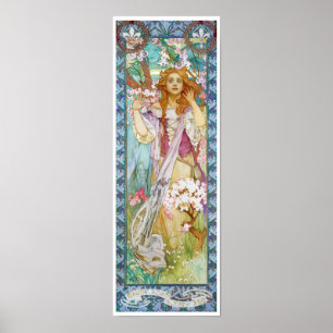 Maud Adams als Joan of Arc, Mucha Poster