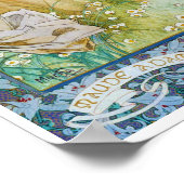 Maud Adams als Joan of Arc, Mucha Poster (Hoek)