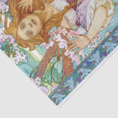 Maud Adams als Joan of Arc, Mucha Tissuepapier (Detail)