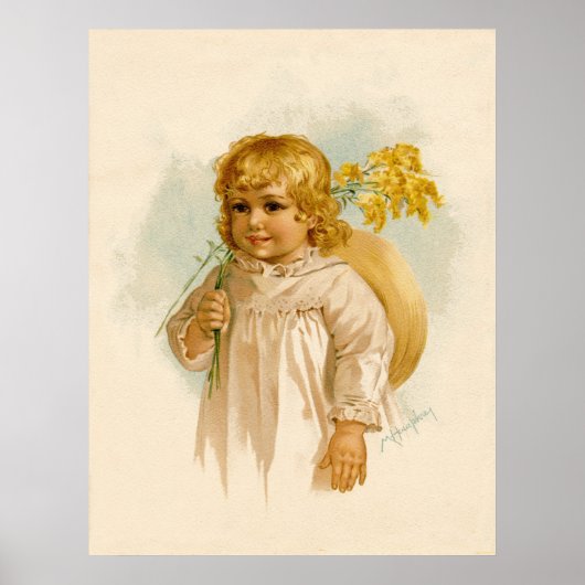 Maud Humphrey Child A Poster (Voorkant)