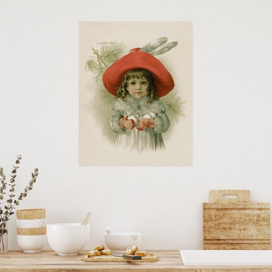 Maud Humphrey Child B Poster (Keuken)