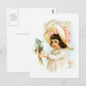 Maud Humphrey: Frans kind Briefkaart (Voorkant / Achterkant)