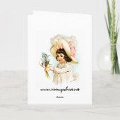 Maud Humphrey: Frans Kind Kaart (Achterkant)