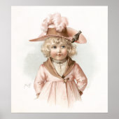 Maud Humphrey's Autumn Girl Poster