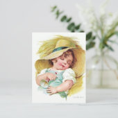 Maud Humphrey's slaapkind Briefkaart (Staand voorkant)