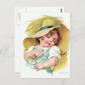 Maud Humphrey's slaapkind Briefkaart (Voorkant / Achterkant)