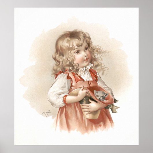 Maud Humphrey's Summer Girl Poster (Voorkant)