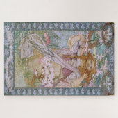 Maude Adams als Jeanne d'Arc door Alphonse Mucha Legpuzzel (Horizontaal)
